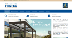 Desktop Screenshot of menuiserie-fratus.com